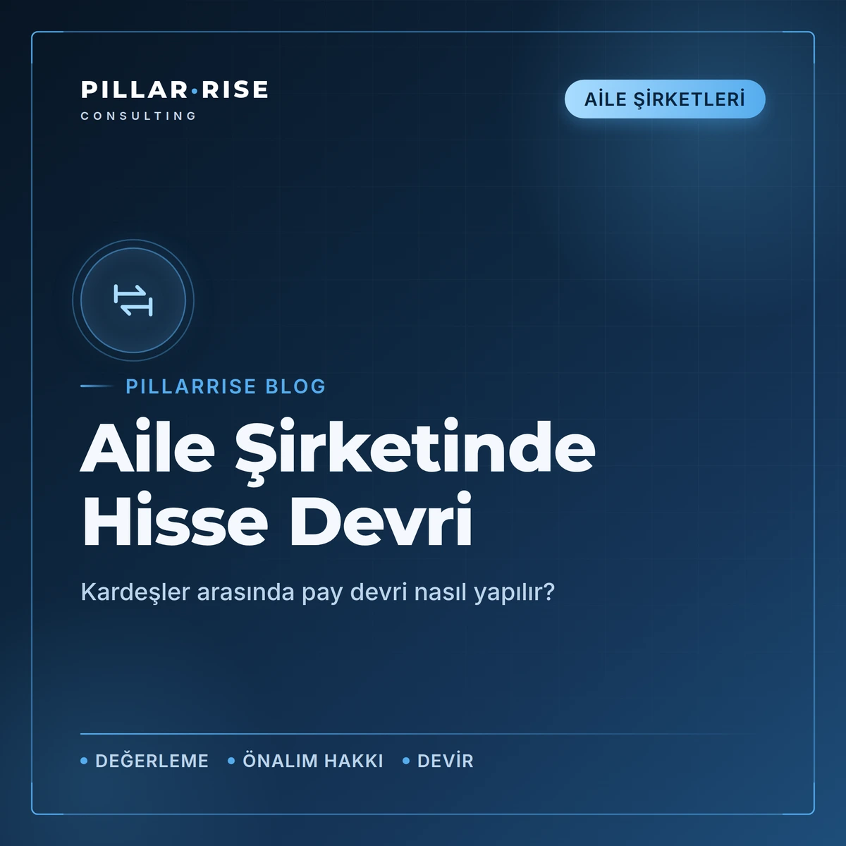 Aile Şirketlerinde Hisse Devri