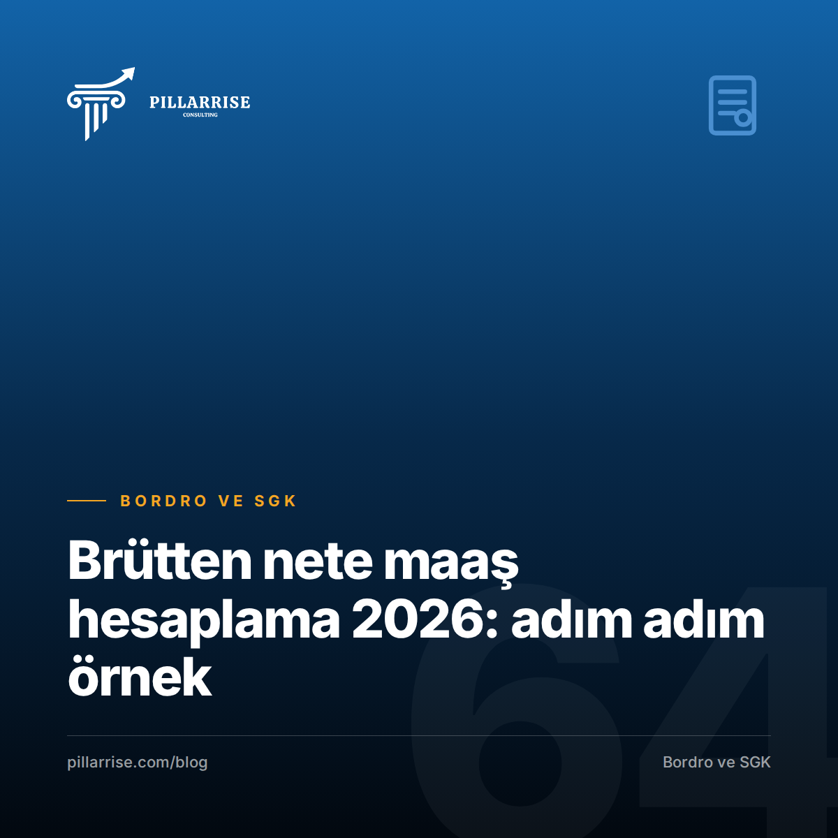 Brütten nete maaş hesaplama 2026: adım adım örnek