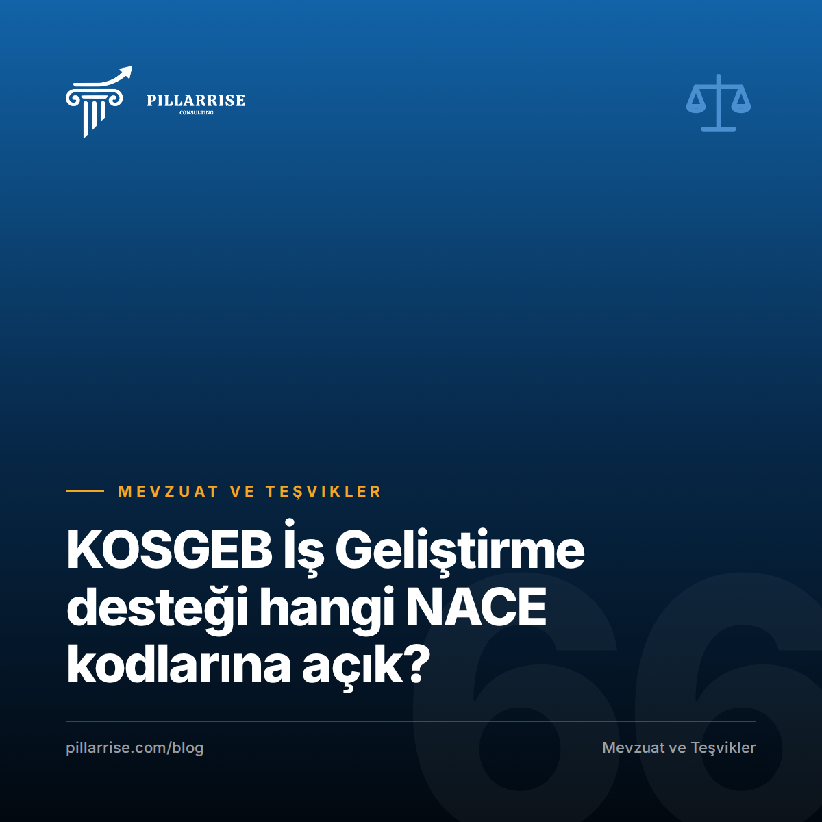 KOSGEB İş Geliştirme desteği hangi NACE kodlarına açık?