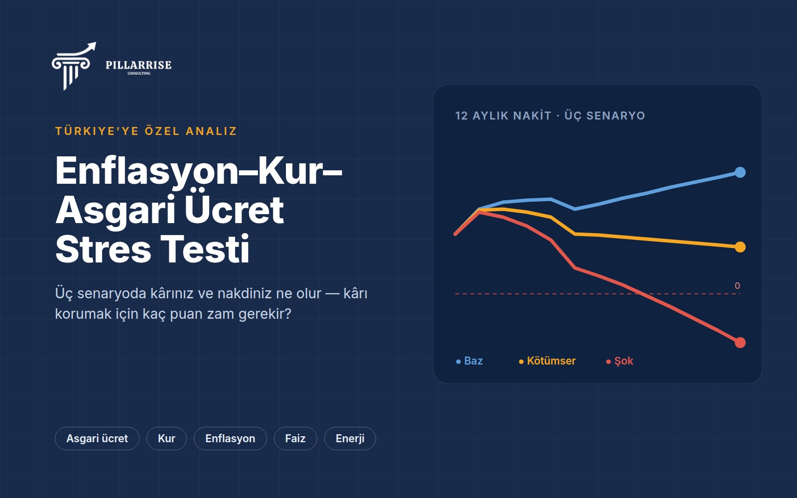 Enflasyon–Kur–Asgari Ücret Stres Testi
