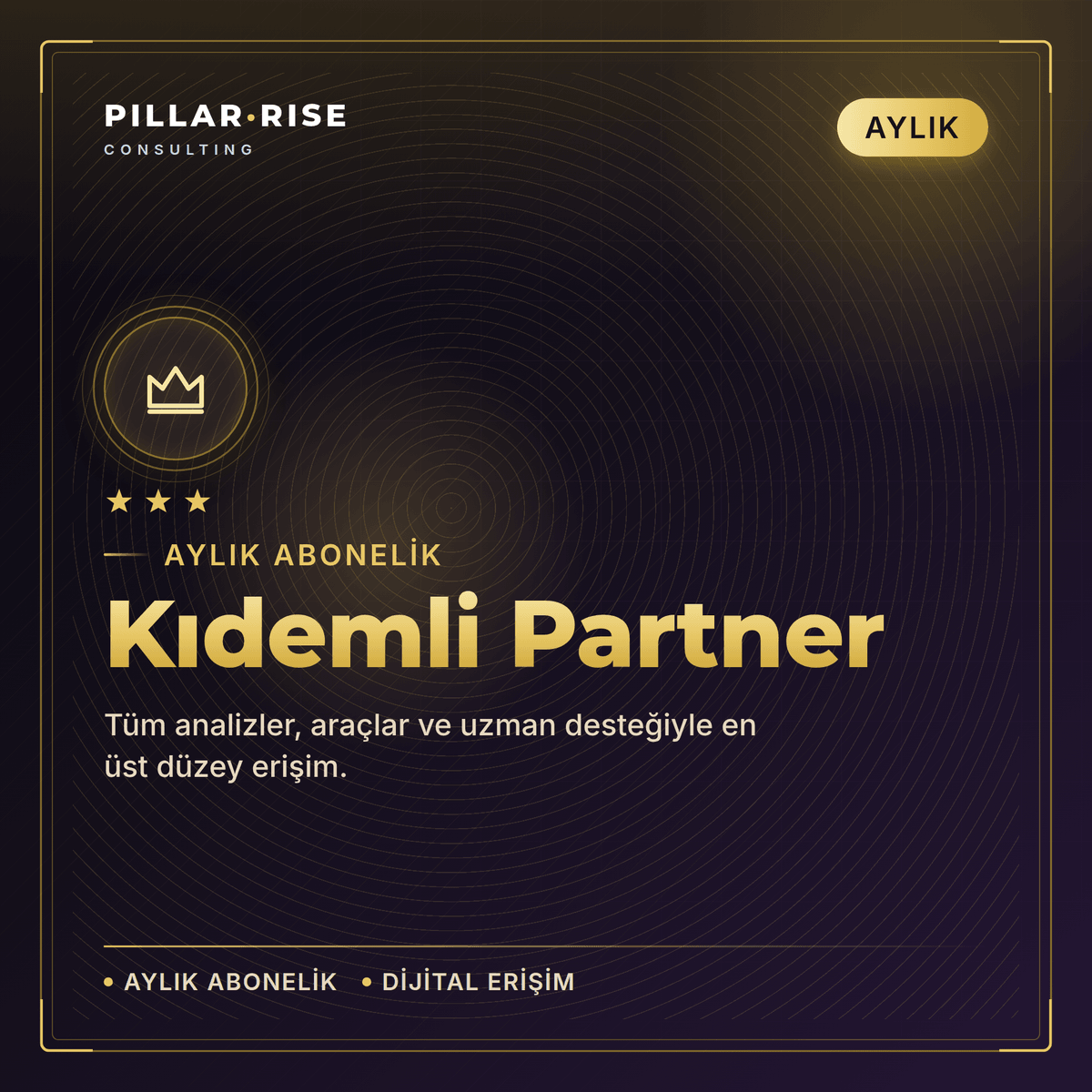 Kıdemli Partner - Aylık