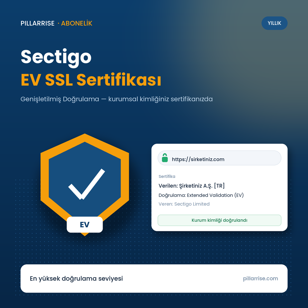 Sectigo EV SSL 